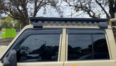 Weather Shields Weathershields Window Visors for Landcruiser 70 76 78 79 Luxury